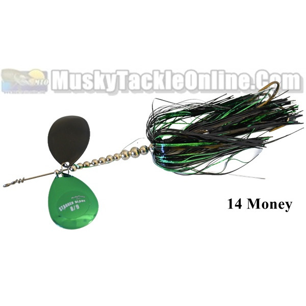 MuskyFrenzy Lures - Stagger Blade 8/9 - Musky Tackle Online